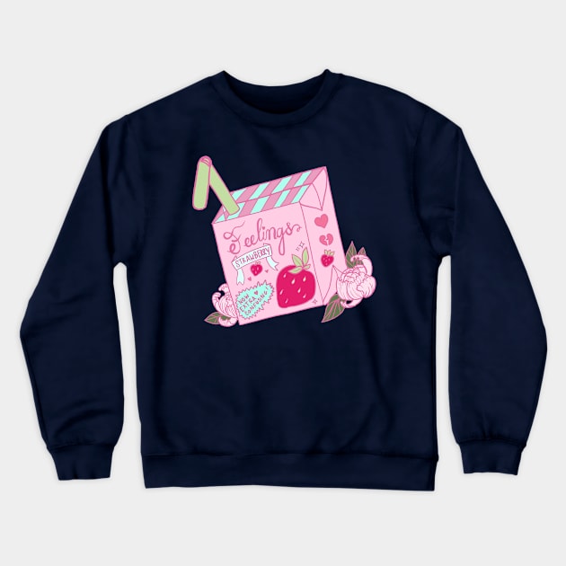 Breakup juice Crewneck Sweatshirt by TheLovelyHero